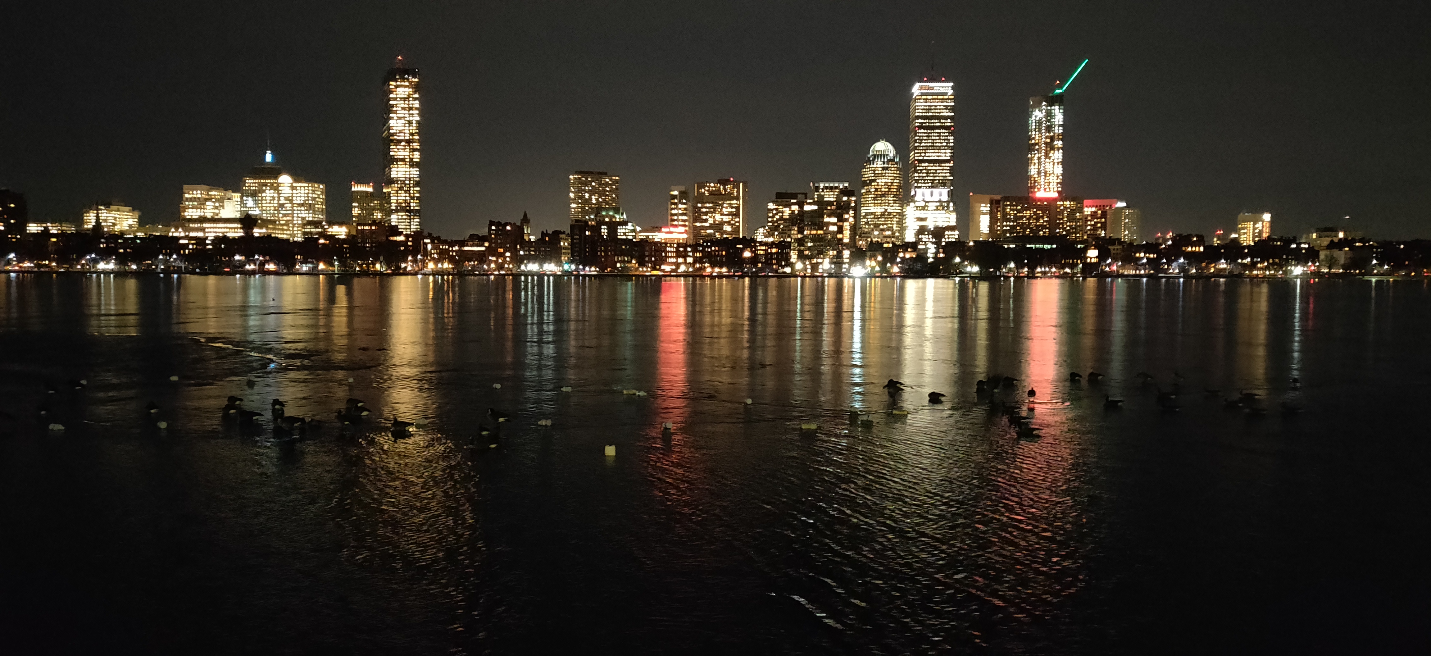 Cambridge Skyline at Night